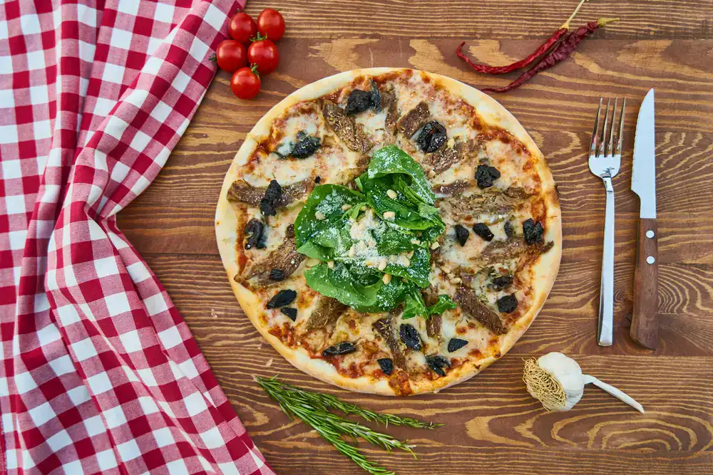 Mushroom and Truffle Pizza